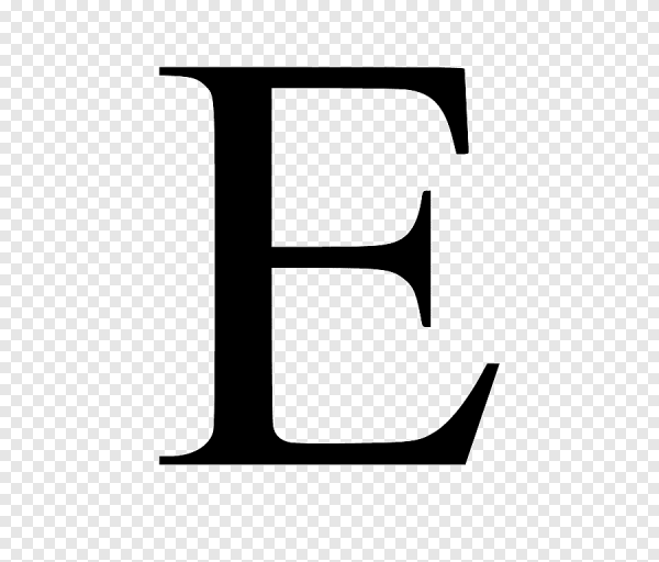 Греческая буква Эпсилон