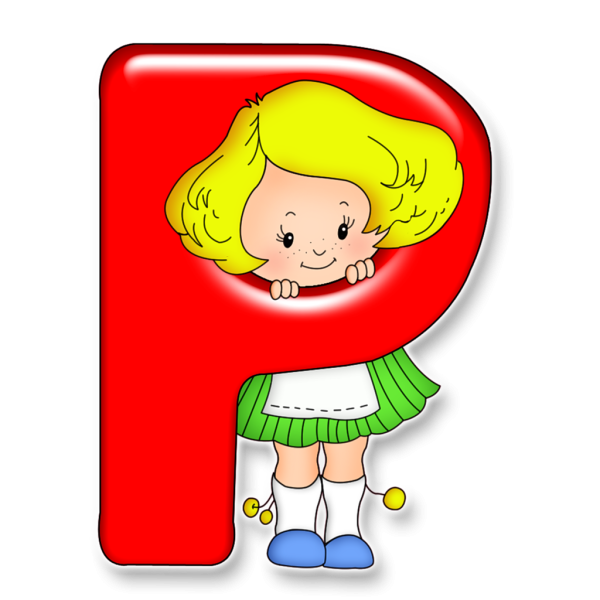 Красочные буквы для детей