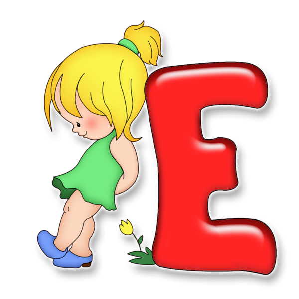 Красивые детские буквы