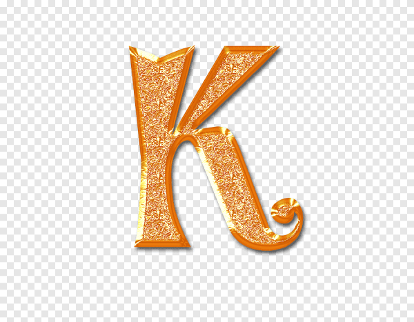 Красивые золотые буквы