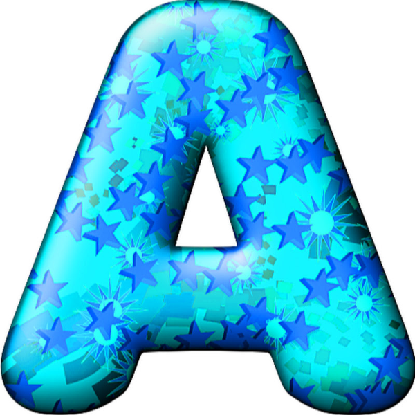 Цветные буквы