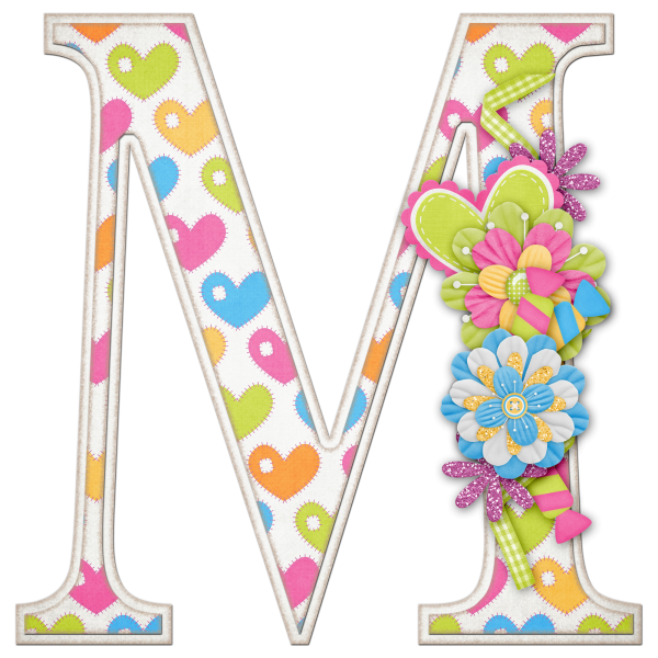 Украшенные буквы алфавита