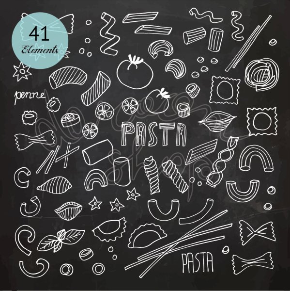 Меловые рисунки Италия