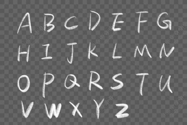 Алфавит мелом