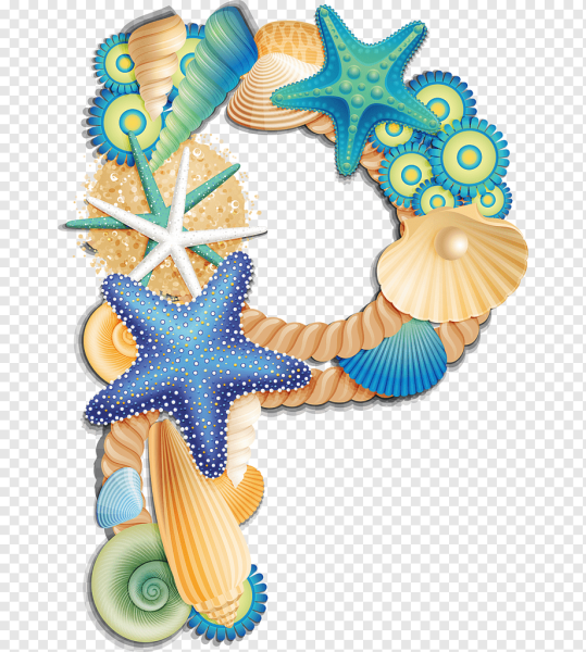 Буквы в морской тематике