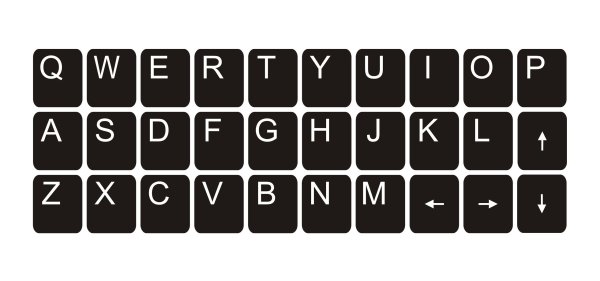 Клавиатура буквы