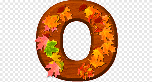 Осенние буквы