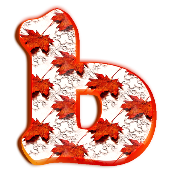 Осенние буквы