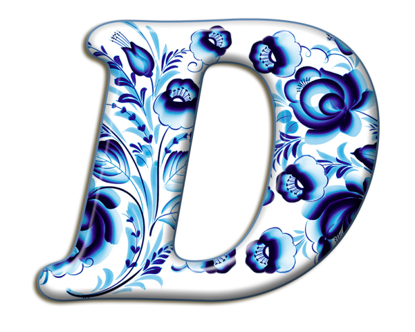 Необычные буквы для оформления