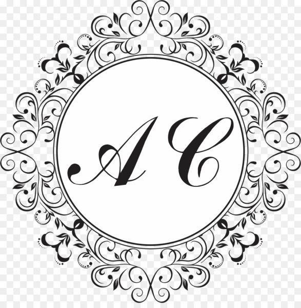 Круглая Монограмма