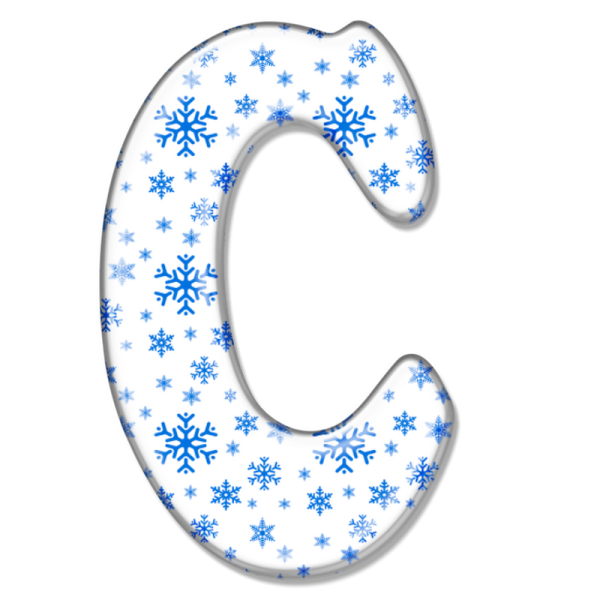 Буквы с новым годом