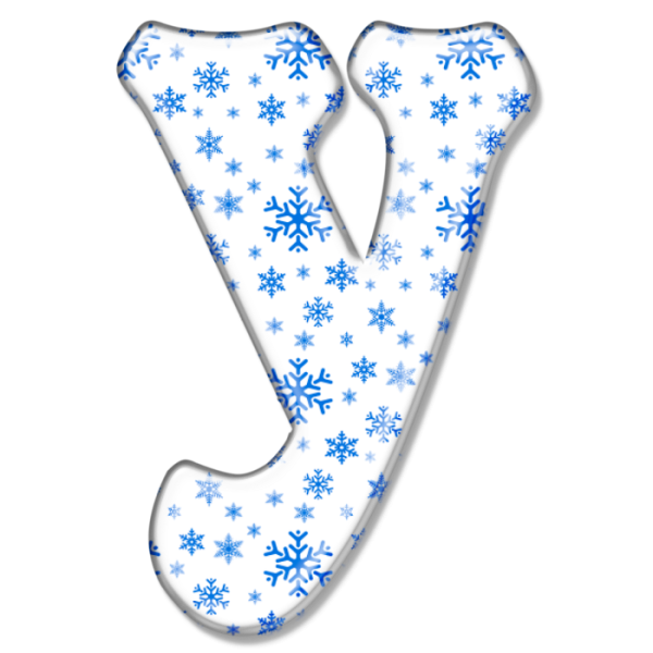 Зимние буквы