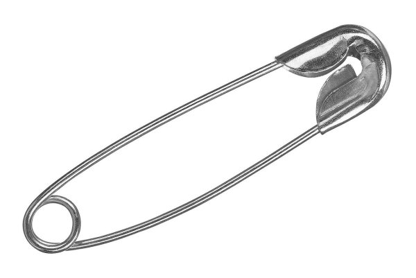 Булавка на прозрачном фоне