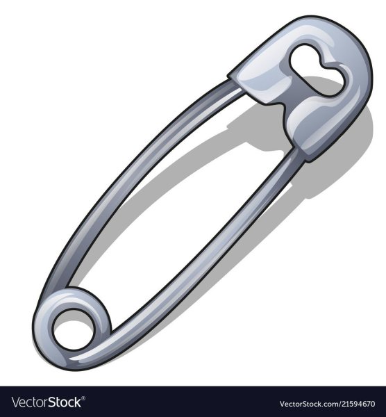 Булавка нарисованная