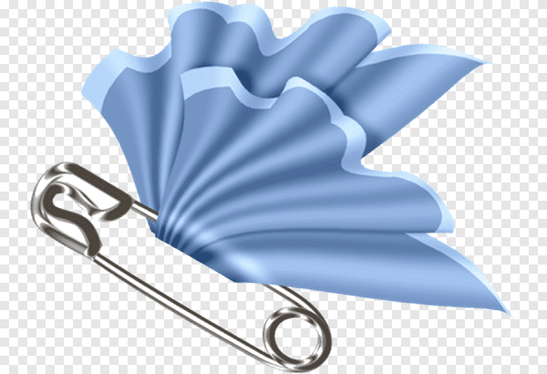 Булавка декоративная на прозрачном фоне