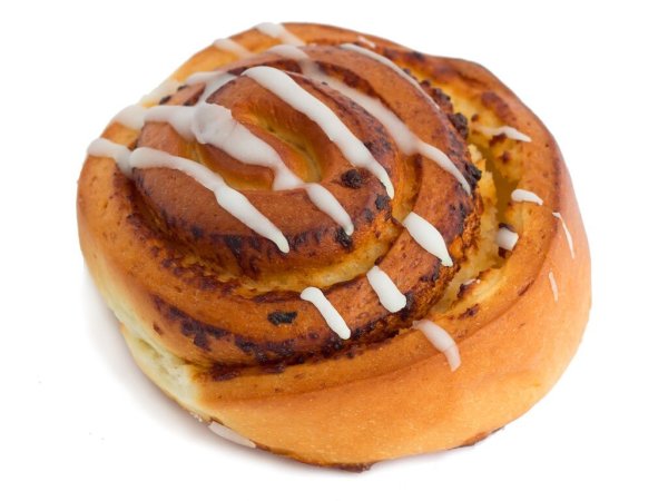 Булочка на прозрачном фоне