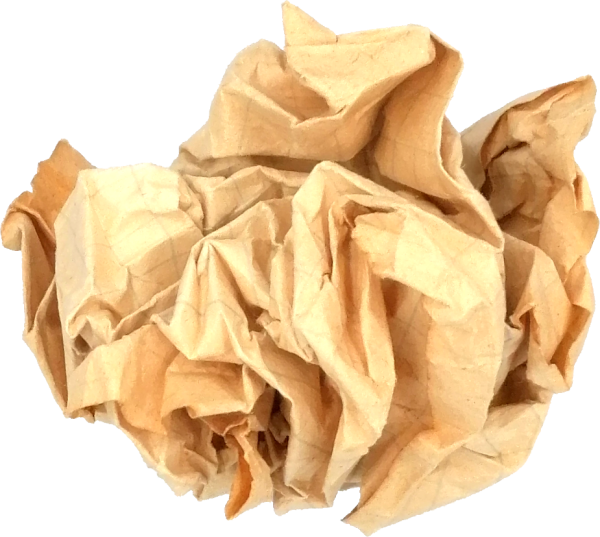 Скомканная бумага