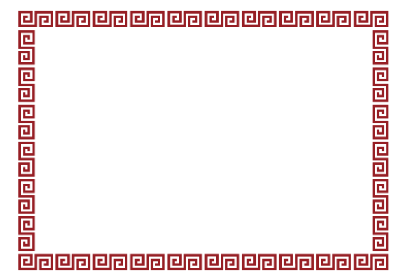 Орнамент тувинский рамка