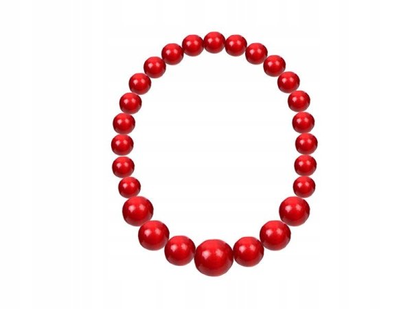 Красные бусы