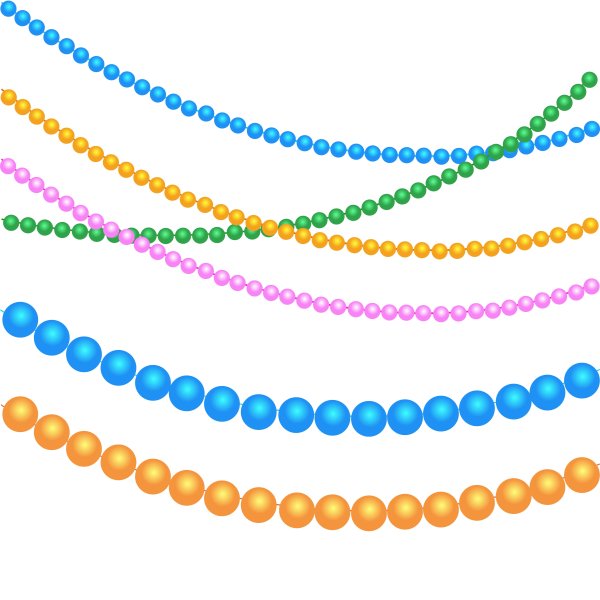 Бусинки вектор