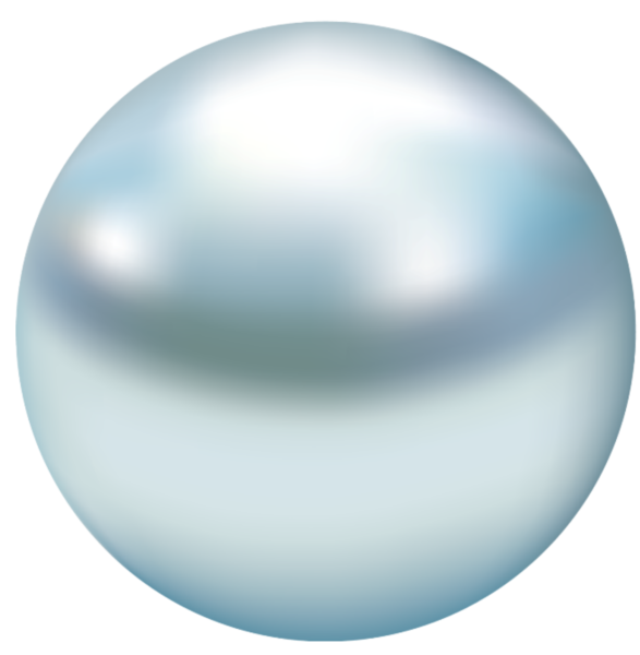 Жемчужинки на прозрачном фоне