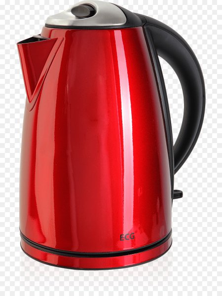 Электрочайник красный