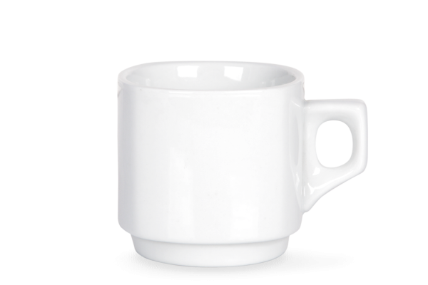 Белая Кружка на белом фоне