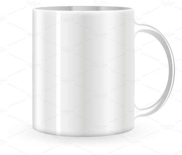 Кружки белые