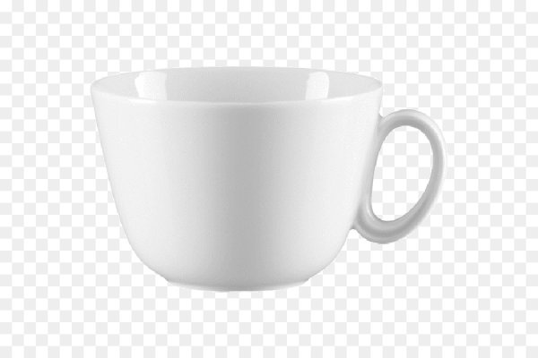 Кружка на белом фоне