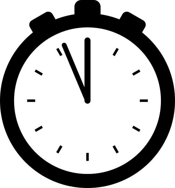 Часы векторное изображение