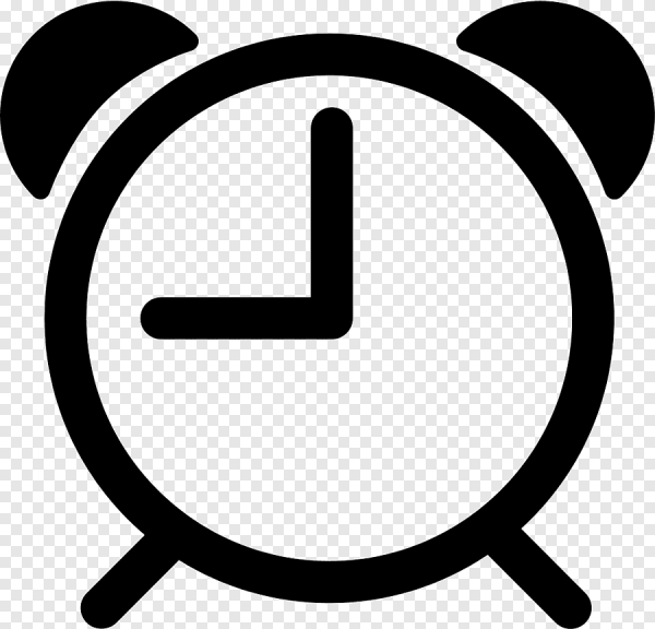 Будильник векторный