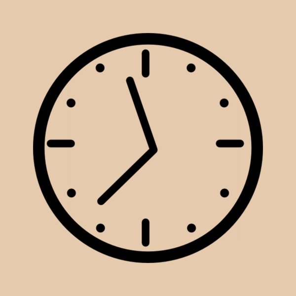 Часы схематично