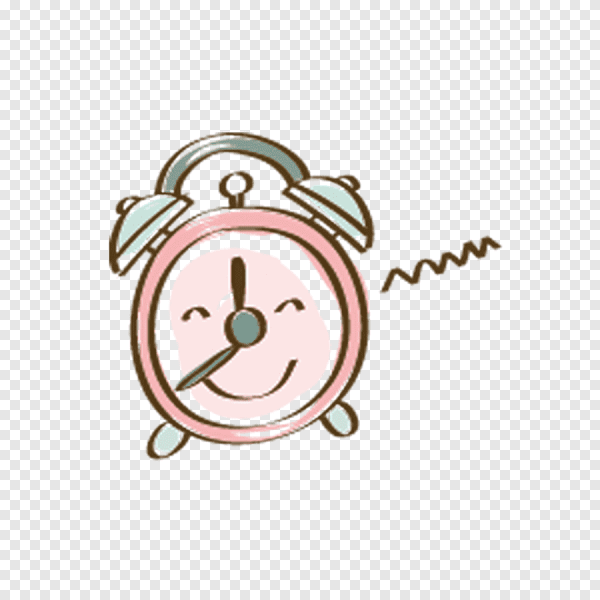 Стикер будильник