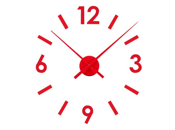 Часы стикер