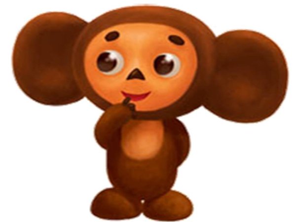 Мультяшные герои Чебурашка