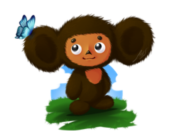 Чебурашка для детей