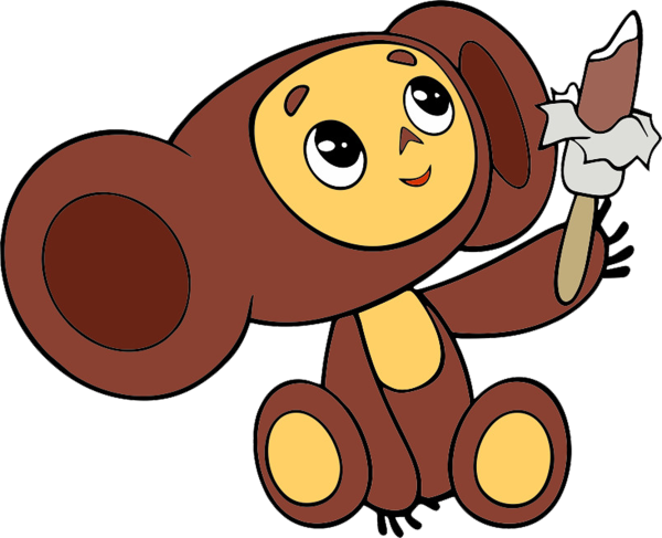 Персонажи мультика ебурашка