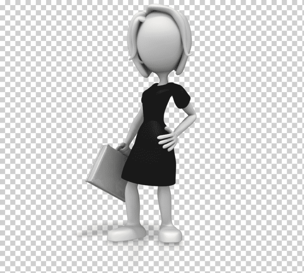 Белый человечек девочка