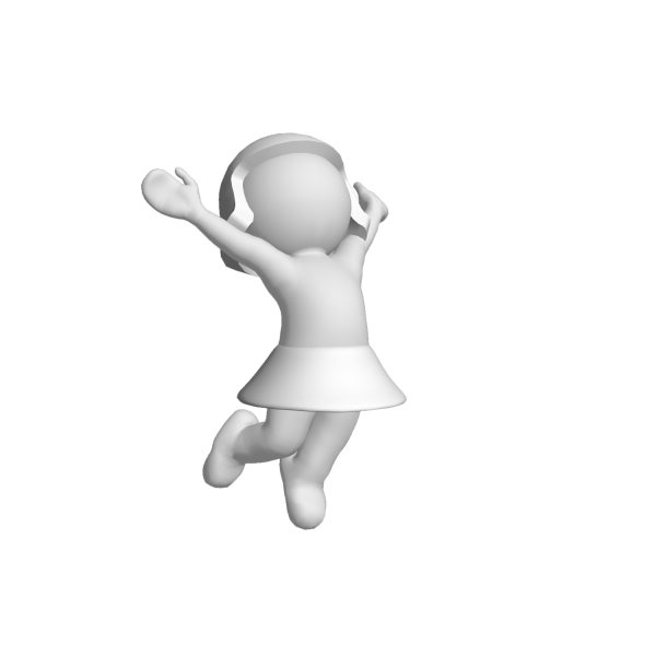 Фигурка человека для презентации