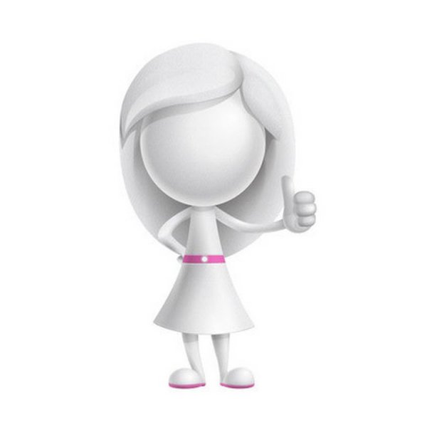 Человечек девочка