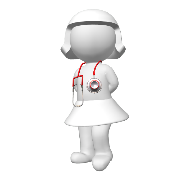 Человечек на белом фоне