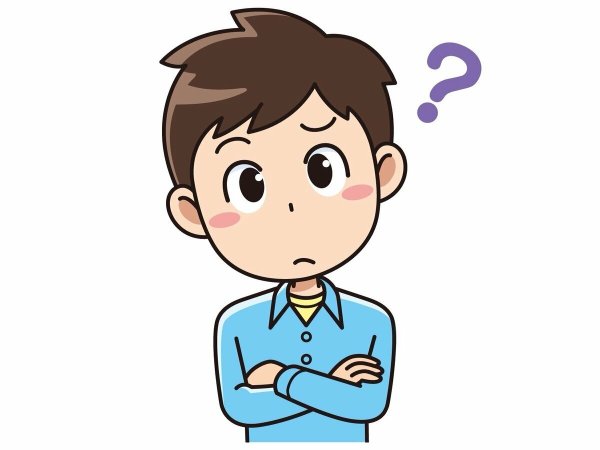 Мальчик думает