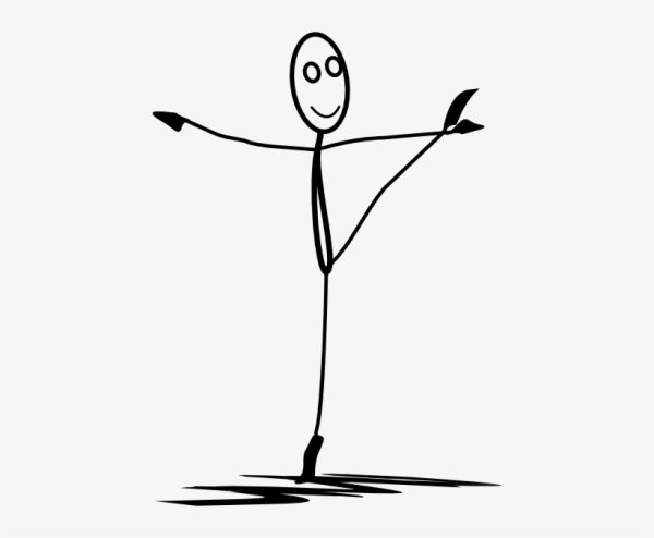 Нарисованный человечек