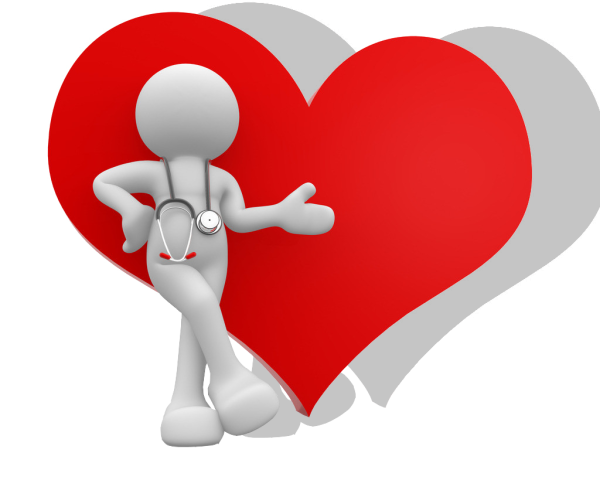 Человечек с сердечком