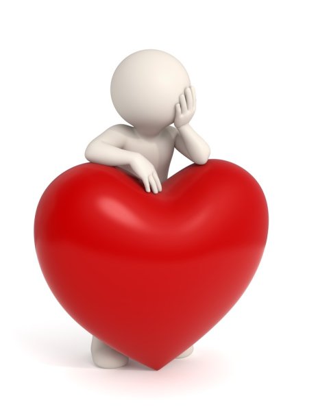 Человечек с сердцем