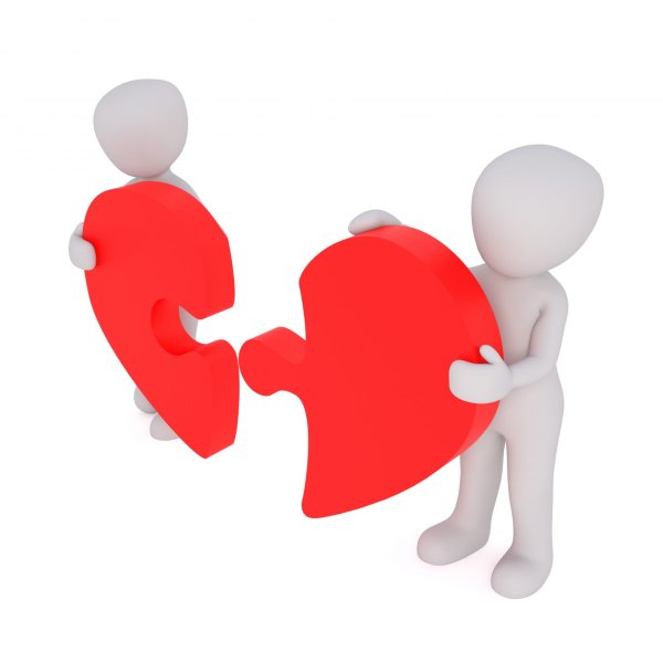 Человечек с сердцем