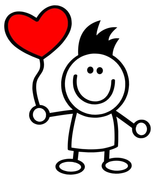 Человечек с сердцем