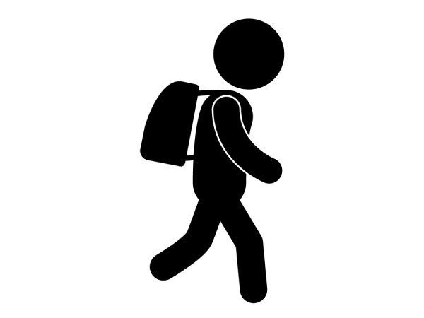 Иконка человек с портфелем