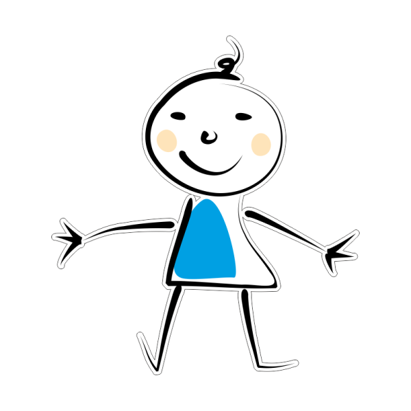 Человечек рисунок