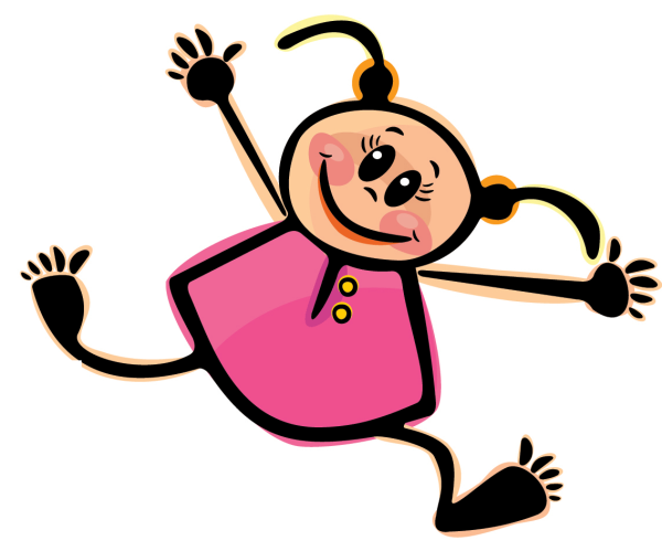 Веселые человечки на прозрачном фоне